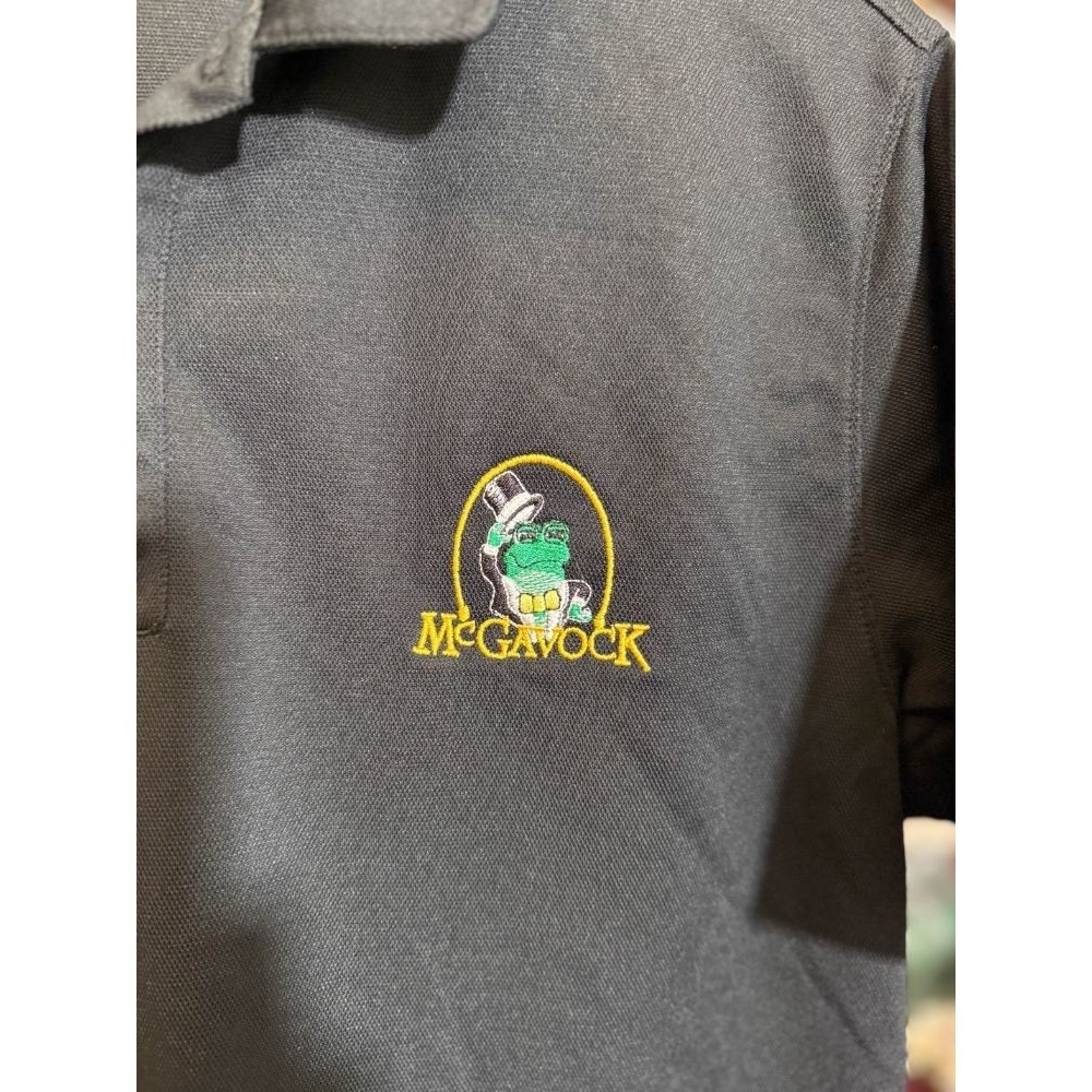 McGavock Nike Golf Dri Fit Polo Shirt Black Golf Polo Large